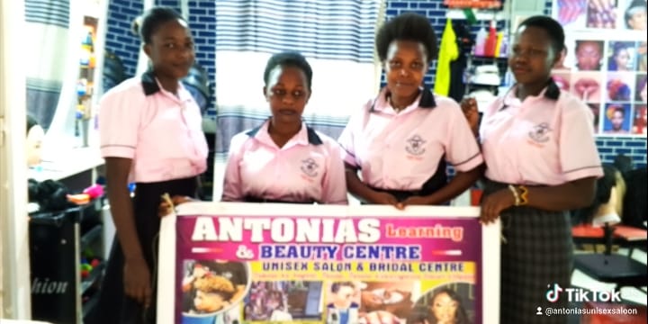 Hair dressing at Antonia's